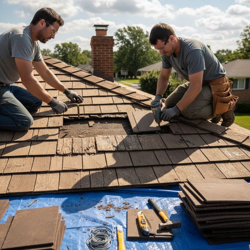 Wood Shake Roof Repair in Clayton, DE