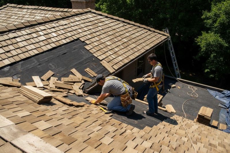 Wood Shake Roof Repair in Magnolia, DE