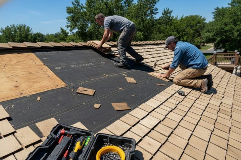 Wood Shake Roof Repair in Ridgely, MD